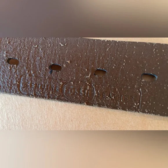 Fossil Multicolor Floral Leather Women's Belt - Picture 6 of 9